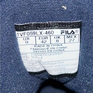 Fila Men's Shoes, Size 9